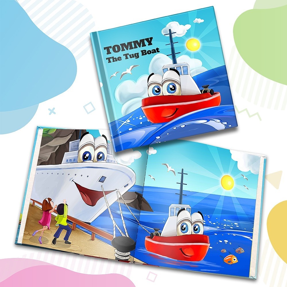 "The Tug Boat" Personalised Story Book