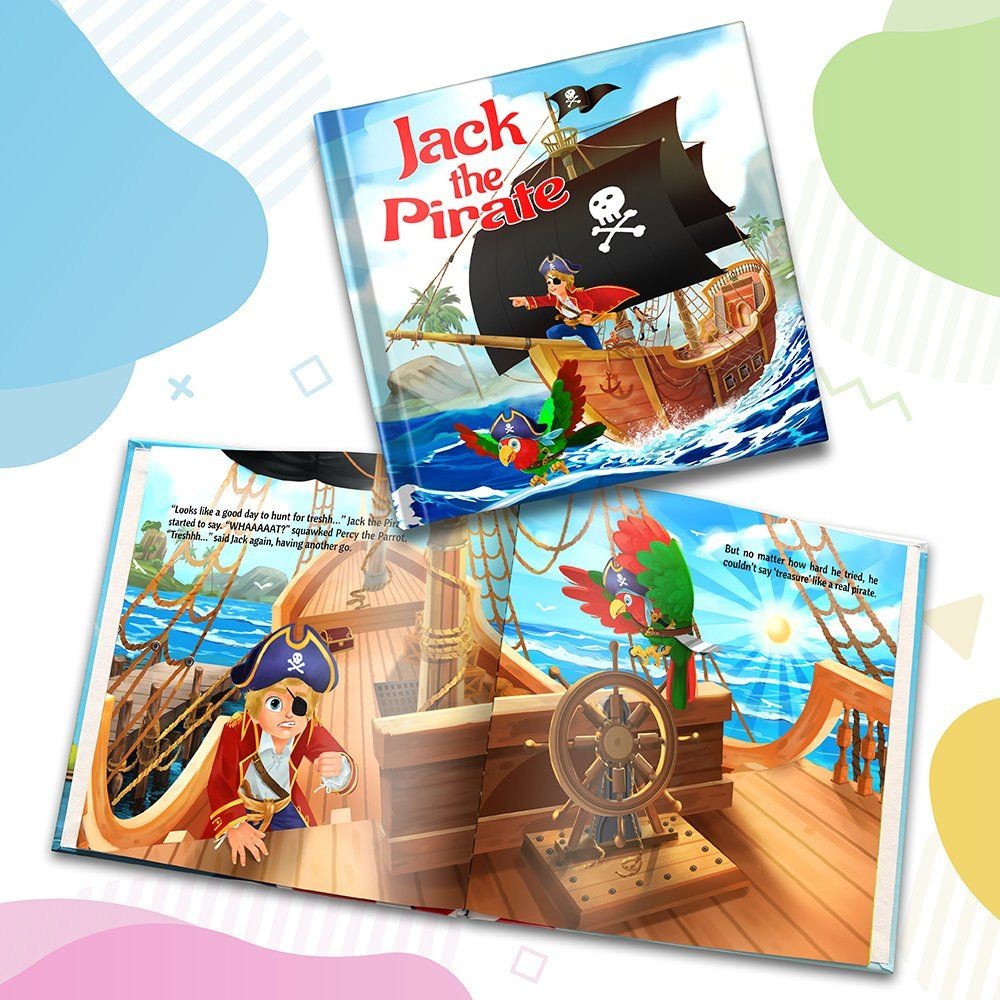 "The Pirate" Personalised Story Book