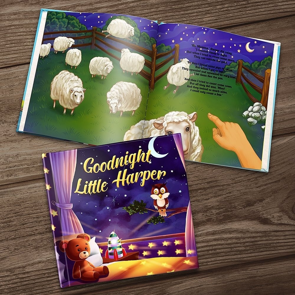 "Goodnight" Personalised Story Book - enBase