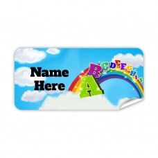 A to Z Rectangle Name Label