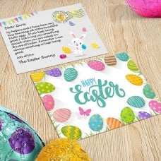 Easter Eggs Postcard