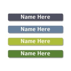 Natural Mini Name Labels