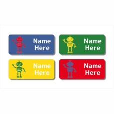 Robot Rectangle Name Labels