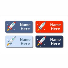 Rockets Rectangle Name Labels