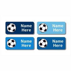 Soccer Ball Rectangle Name Labels