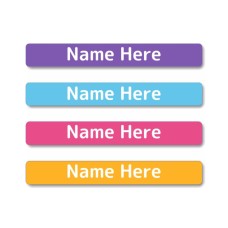 Vivid Mini Name Labels