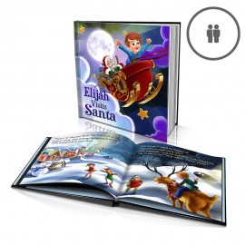 "Visiting Santa" Personalised Story Book