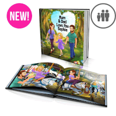 "Loves You - Parent(s)" Personalised Story Book